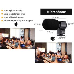 Af2 5600Px 18X Zoom 4K Digital Video Camera With Hood & Microphone & Wide-Angle Lens